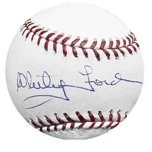  Whitey Ford Autographed MLB Baseball