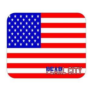  US Flag   Pearl City, Hawaii (HI) Mouse Pad Everything 