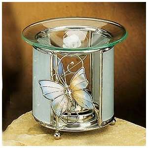    Pocerlain Rose with Butterfly Wire Oil Burner