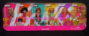 1959*1962*1967*1971*1977*1986 MY FAVORITE MINI B Barbie Repro Gift 