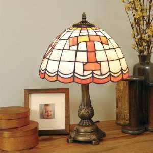 TENNESSEE VOLUNTEERS 20 Hand Cut Stained Glass TIFFANY TABLE LAMP 