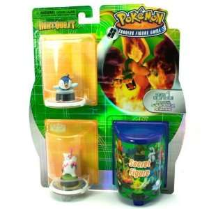  Pokemon Trading Figure Game Next Quest   Piplup, Zangoose 