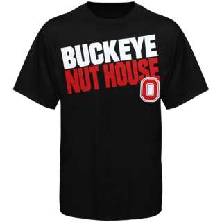 Ohio State Buckeyes Buckeye Nut House Slogan T Shirt   Black  