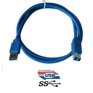    USB 3.0 A Male to B Male 30 Inch Extension Cable Electronics