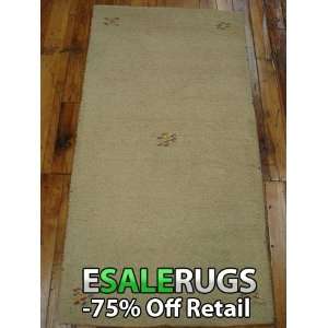  2 4 x 4 6 Gabbeh Hand Knotted Oriental rug