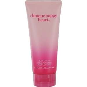  HAPPY HEART by Clinique, BODY CREAM 6.7 OZ (NEW PACKAGING 
