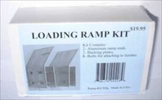 Aluminum Loading Ramp Kit  