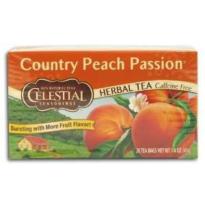 Celestial Country Peach Passion Tea Grocery & Gourmet Food