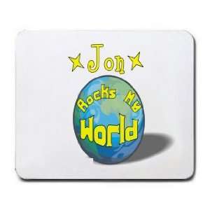  Jon Rocks My World Mousepad