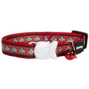 Red Dingo Reflective Collar   Red   One Size Fits All (Quantity of 4)
