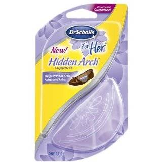 Dr. Scholls FOR HER Hidden Arch Supports, 1 pair Packages (Pack of 3)