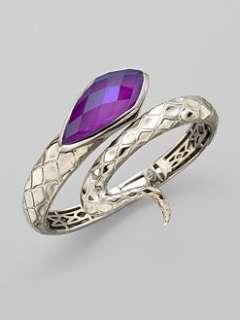 Stephen Webster   Purple Sugalite & Sterling Silver Bracelet