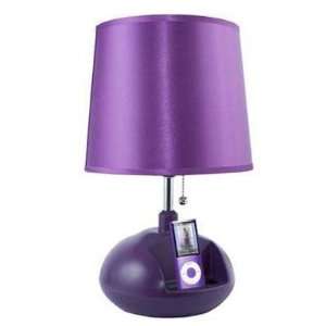  iHome Speaker Lamp  Purple  Players & Accessories