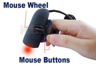 Mini 3D USB Optical Finger Mouse Mice Laptop PC 1200dpi  