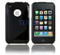 New Black S line TPU Case Cover for Apple iPhone 3G 3Gs free postage 
