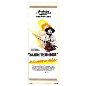  Alien Thunder aka Dan Candys Law Original Movie Poster 