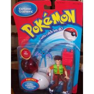  Pokemon Deluxe Trainers Brock & #41 Zubat Figures Toys 