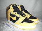   CO JP BLACK BRIGHT GOLDENROD sz 9.5 wu tang sb heineken air force one