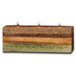   , 10 Inch x 3.5 Inch 3 Wick Brick Candle, Purifying