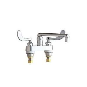 Chicago Faucets 891 317CP Chrome Manual Deck Mounted 4 