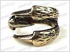   Jewelry Lots 10X Gothic Bronze Wraparound Dragon Claw 3 Talon Ring