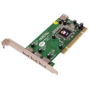  Profile Hi Speed USB 2.0 PCI Adapter. 4PORT USB PCI DUAL PROFILE HI 