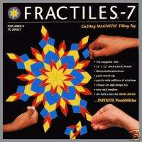FRACTILES 7 192 Piece Magnetic Geometric Tile Art Kit  
