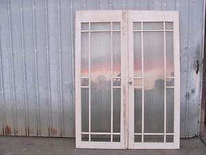ANTIQUE SOLID WOOD FRENCH DOORS  