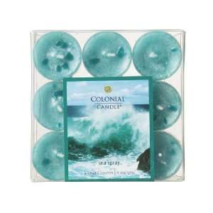  Sea Spray Scented Tealight Candles Set of 54 by Colonial 