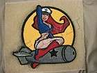   PINUP GIRL WWII BOMBER PATCH FULL COLOR MORALE VELCRO BACKED AIR B52