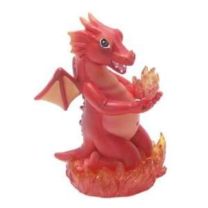  DR55 Playing with Fire, Fire Dragonet Collectible Figurine 