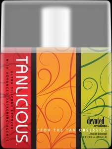 Tanlicious Devoted Creations Indoor Tanning Bed Lotion  