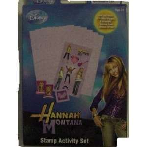  Disney Hannah Montana Stamp Activity Set 