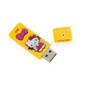  8G Mini Kitty Flash Drive (Yellow) Electronics