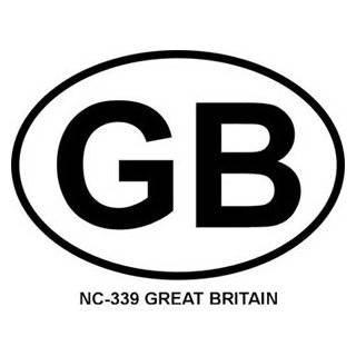  United Kingdom, Great Britain UK Flag Car Bumper Sticker 