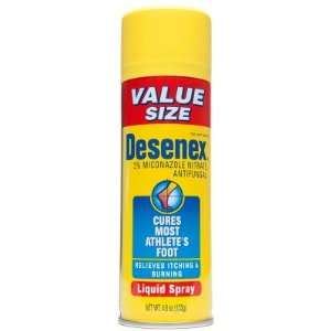  Desenex  Antifungal Foot Spray Powder, 4.6oz Health 