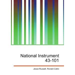 National Instrument 43 101 Ronald Cohn Jesse Russell  
