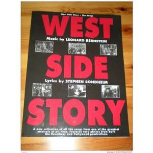  West Side Story The Songs (Arranged for Piano/Vocal 