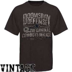  NFL Dallas Cowboys Doomsday Defense Vintage Tri Blend T 