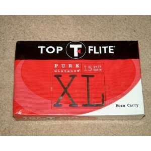  Top Flite XL Pure Distance Golf Ball   More Carry   15 