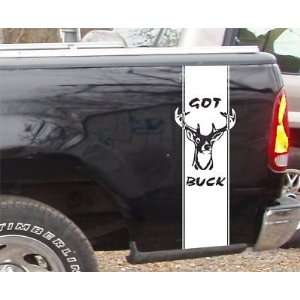  GOT BUCK, Truck Bed Stripes, ANY TRUCK  PAIR Everything 