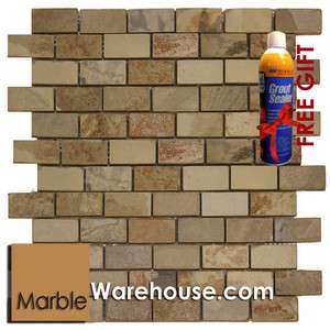 12X12 Autumn Slate Tile & Stone Mosaic Sheet for Flooring Backsplash 