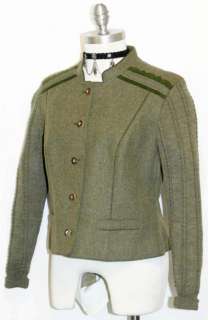 GEIGER LODEN WOOL Austria Hunting Sweater JACKET Coat S  