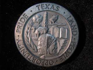 1976 American Bicentennial Texas Fine Silver Medallion  