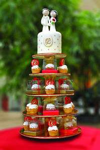 TIER WHITE CUPCAKE TOWER CAKE STAND PARTY WEDDING NEW  