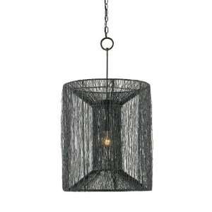  Currey and Company 9773 Ewen 1 Light Pendant in Industrial 