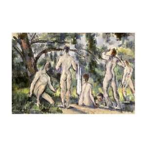 Paul Cezanne   Bathers Giclee Canvas 
