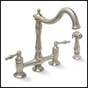  Brushed Nickel Kitchen Faucet with matching Sprayer 