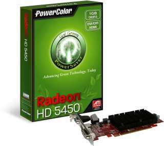 ATI Radeon HD5450 1GB DDR3 VGA/DVI/HDTV PCI Express Video Card