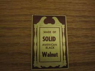 Extra Nice Rare Black Walnut Davis Cabinet Co Lillian Russell 4 Pc 
